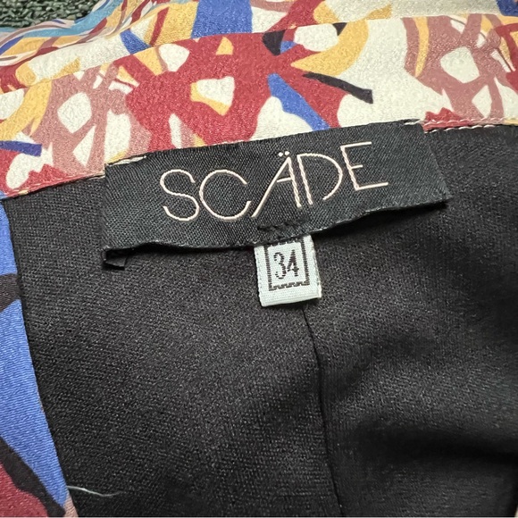 Modest Black Glitter & Vintage Floral Antique Gold Button Fit & Flare Dress Sz S - Picture 16 of 16